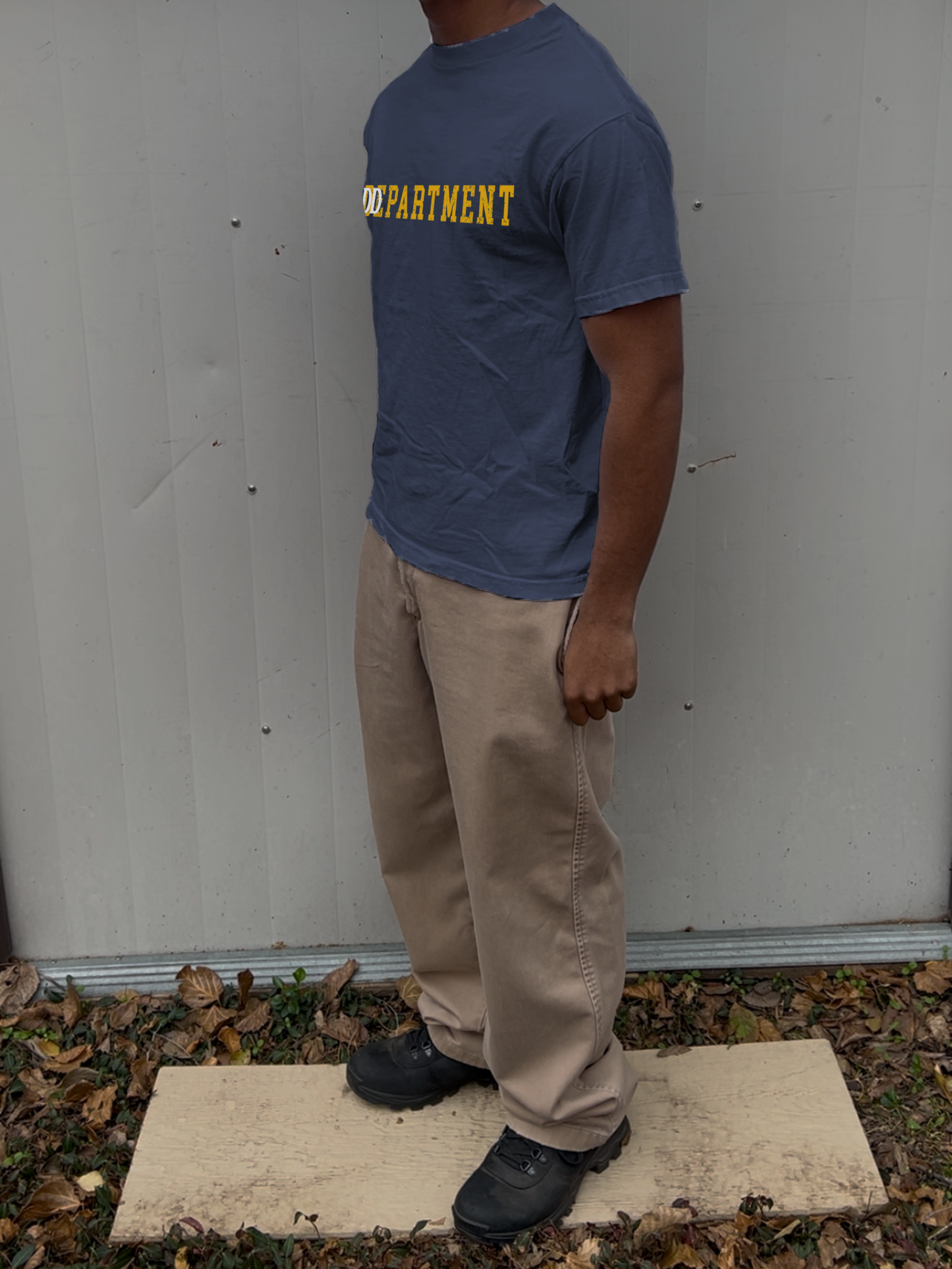 “DDDepartment” Distressed Tee