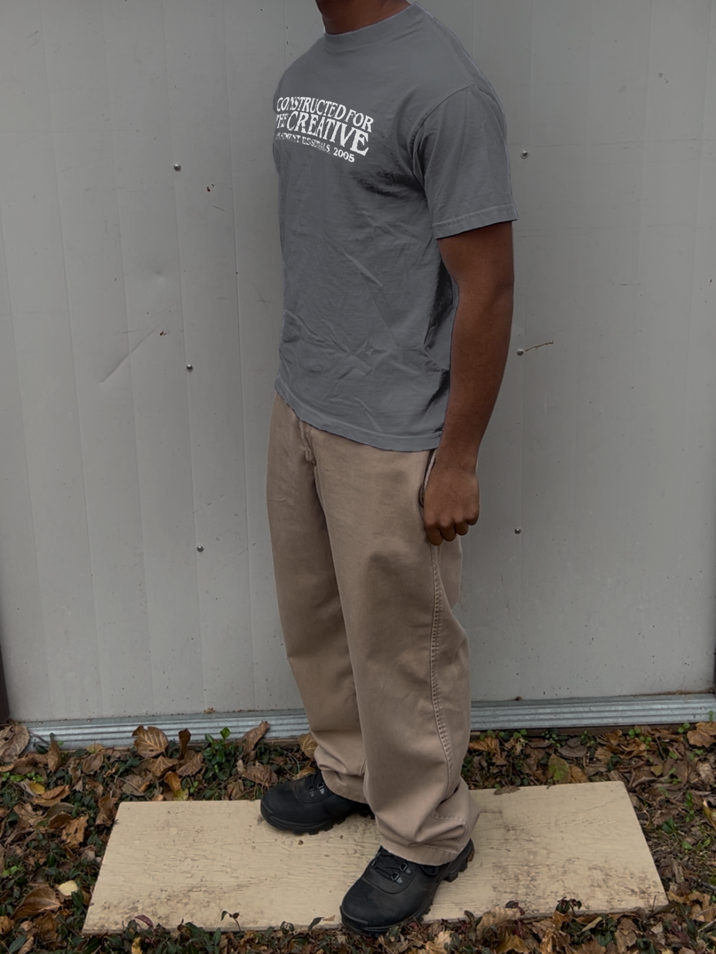 “CFTC” Grey Statement Tee