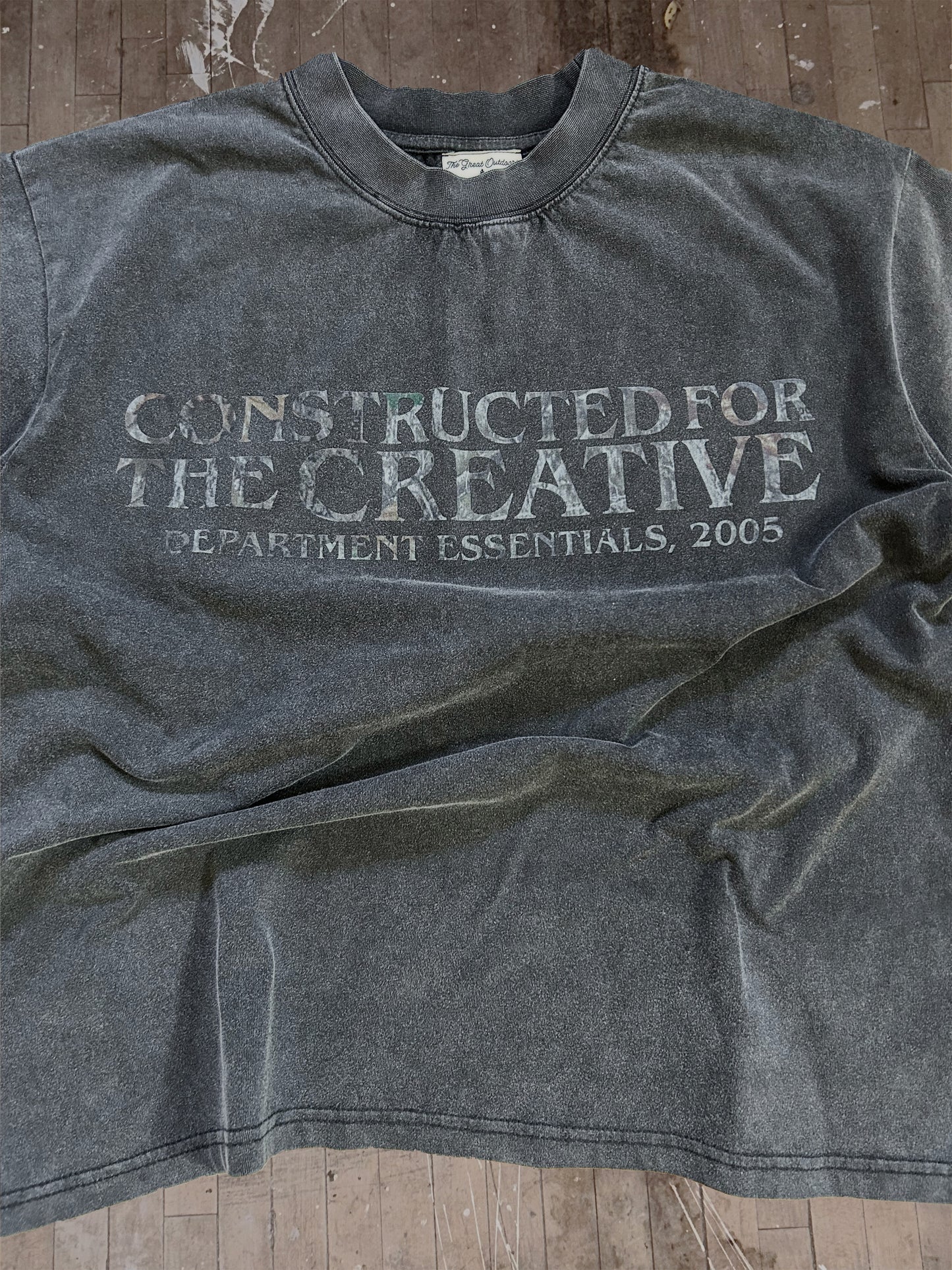 “CFTCamo” Black Tee