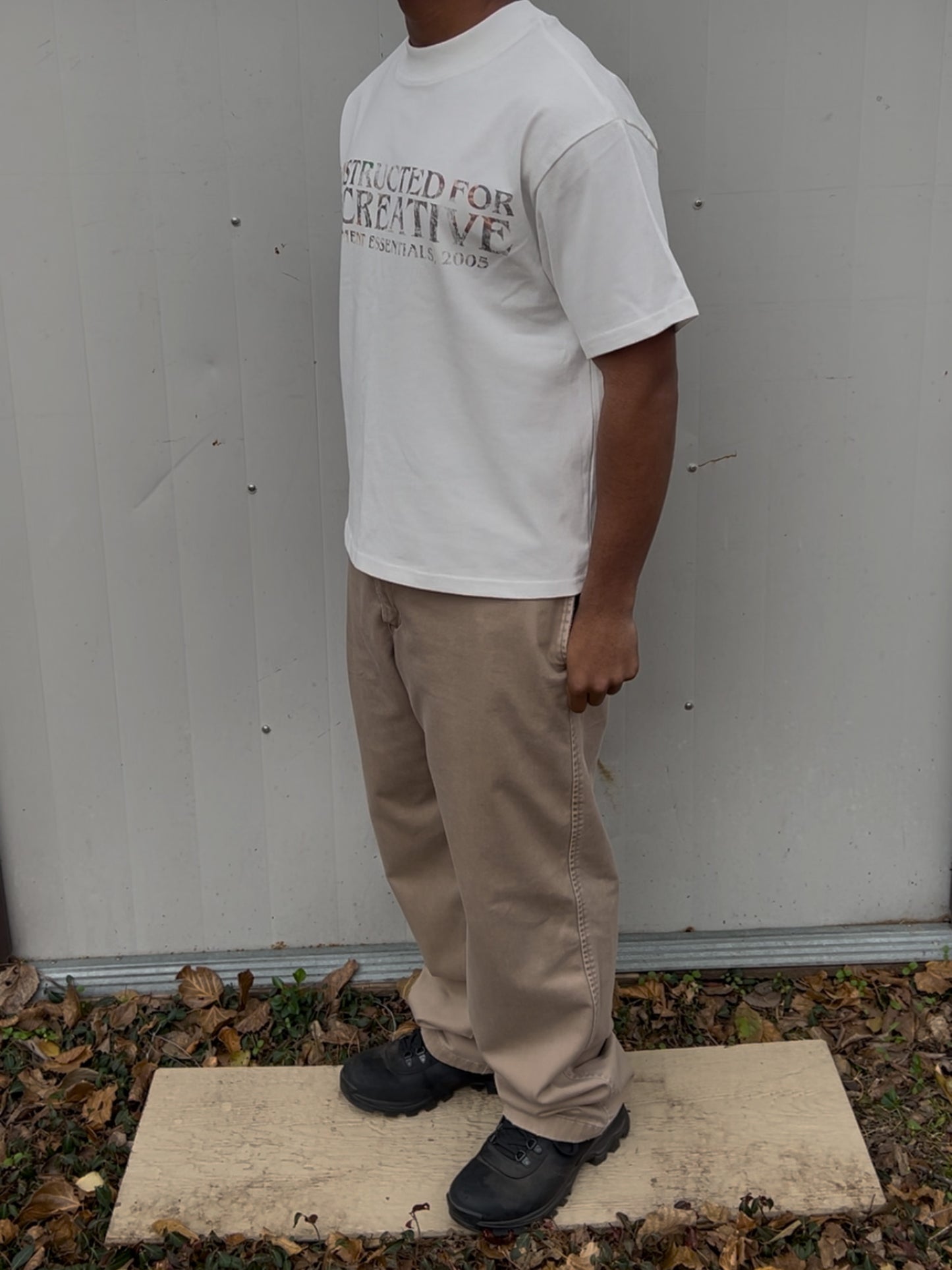 “CFTCamo” White Tee