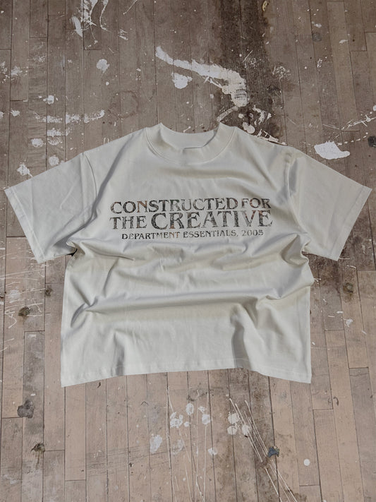 “CFTCamo” White Tee