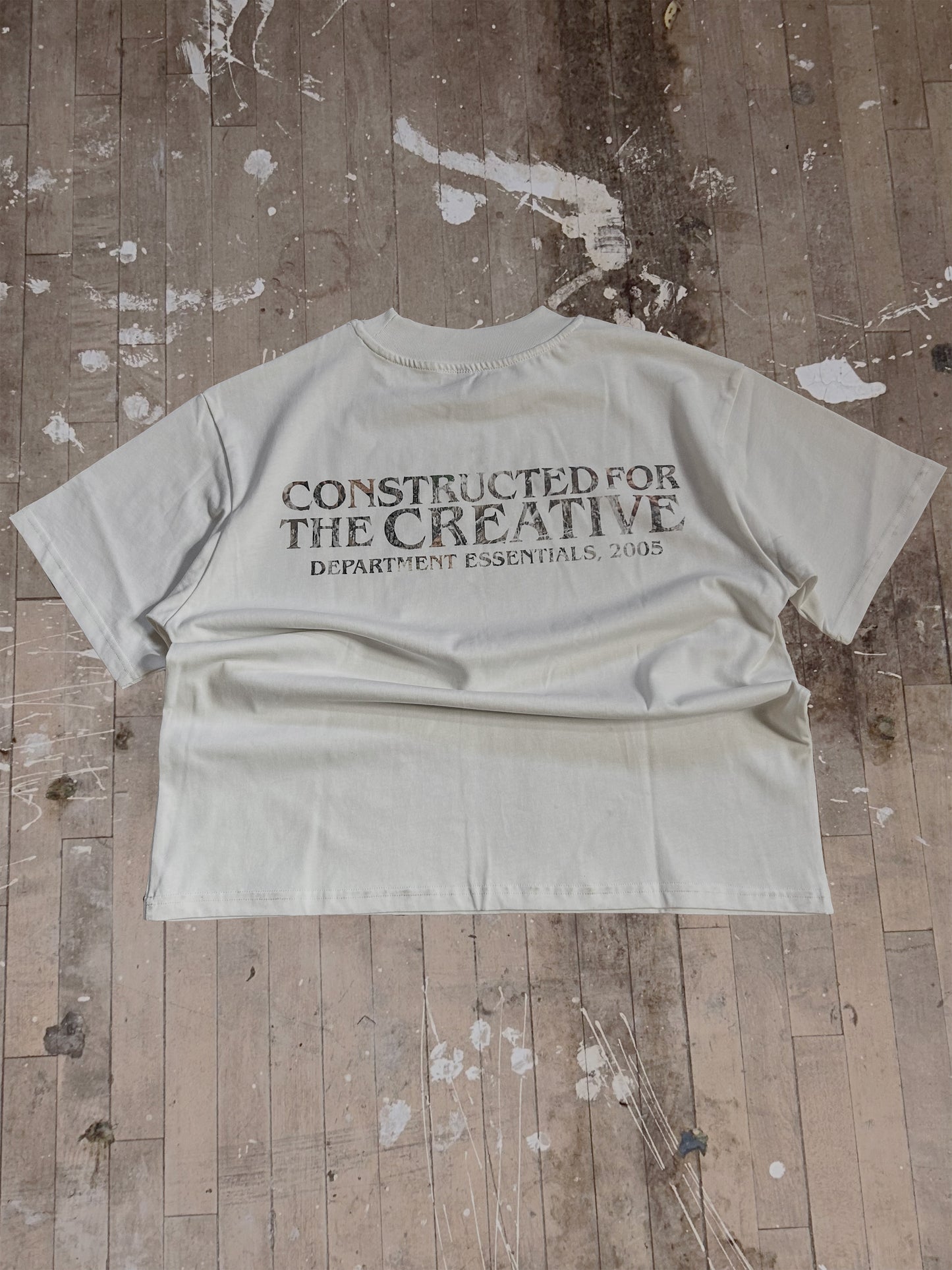 “CFTCamo” White Tee