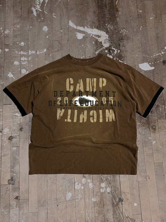 "Camp Wichita" Distressed Tee