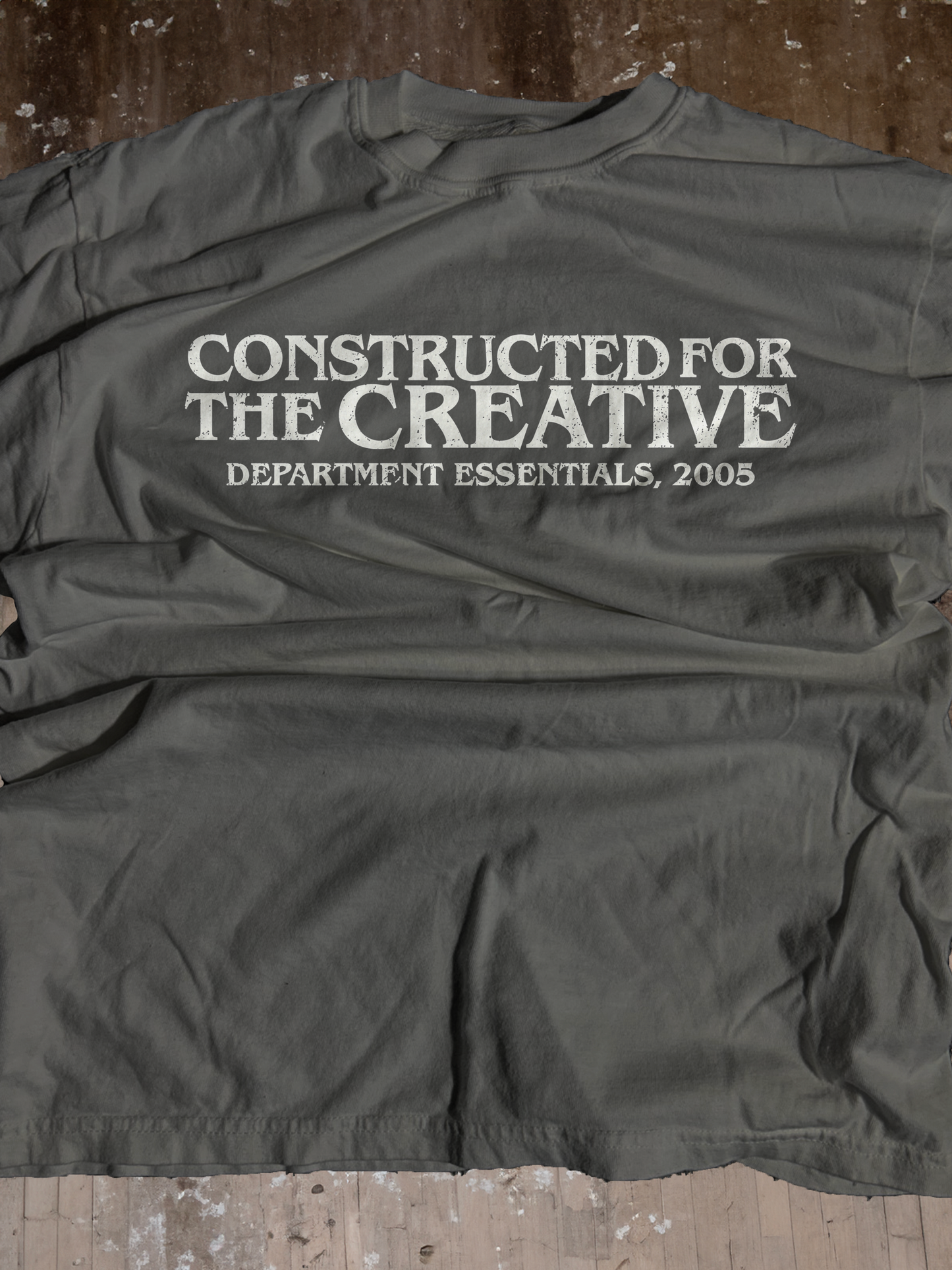 “CFTC” Grey Statement Tee