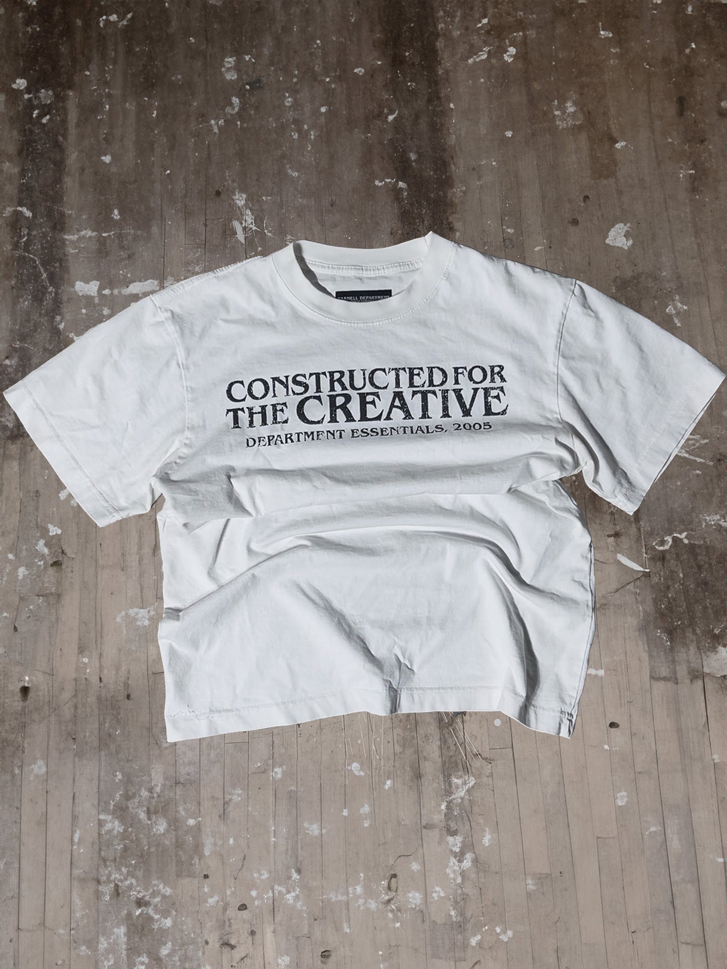 White Statement Tee
