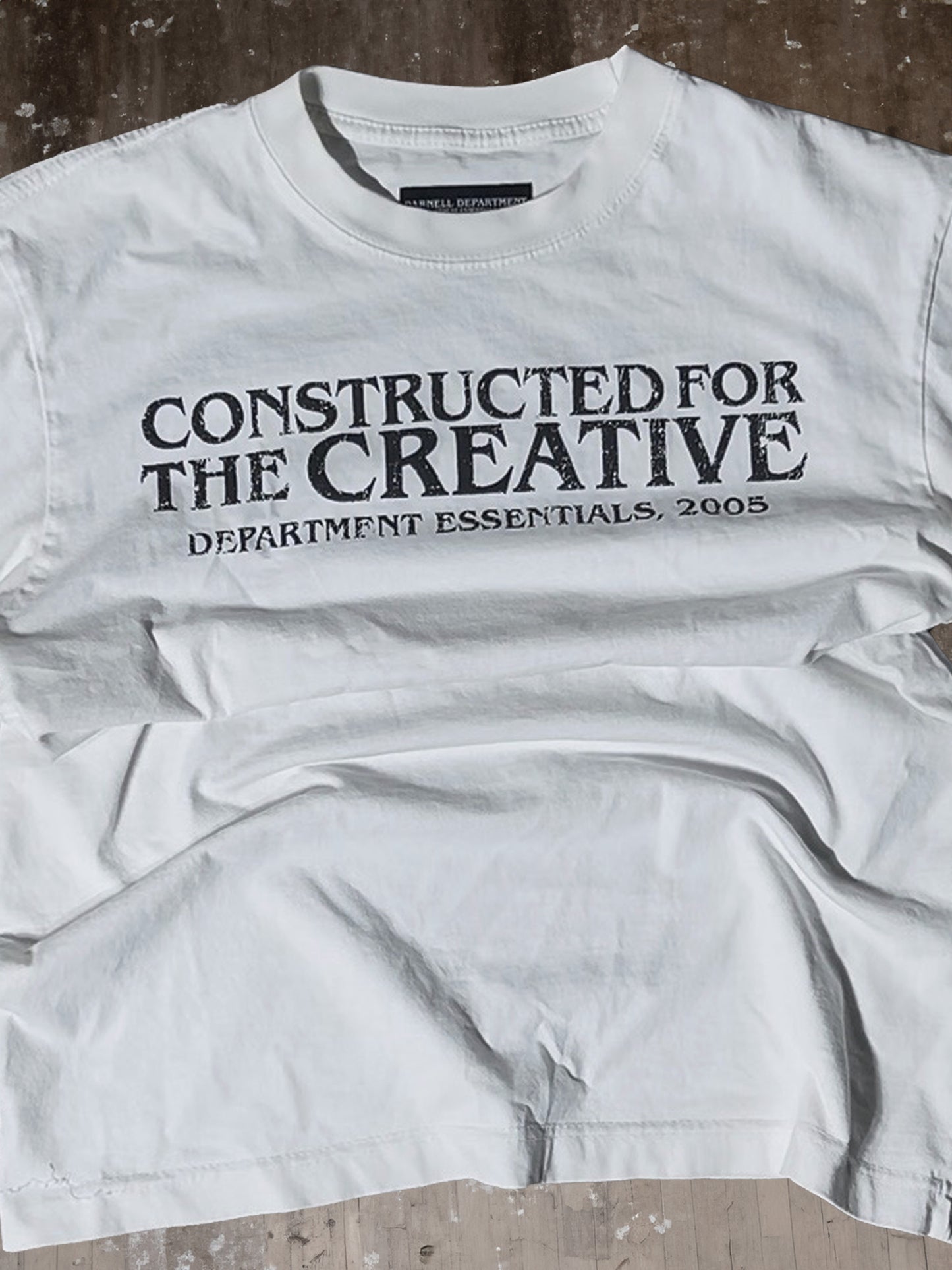 White Statement Tee